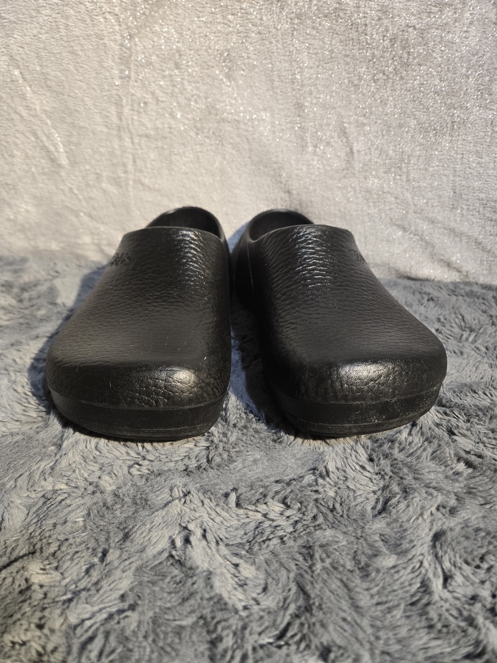 Birki's By BIRKENSTOCK Womens Sz 9, Mens Sz 7 Black Slip-On Clog Shoes - Picture 7 of 8